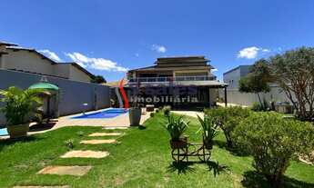 Imagem 4: CASA COM 5 SUITES, MODERNA DENTRO DE CONDOMINIO, PISCINA AQUECIDA, COM LOTE DE 800M², NA R