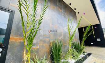 Imagem 4: CASA MODERNA ESCRITURADA COM 3 SUÍTES , FINO ACABAMENTO, SALA PÉ DIREITO DUPLO, LOTE 200M²