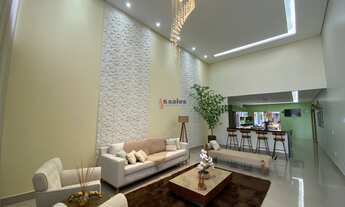 Imagem 7: CASA MODERNA COM 3 SUÍTES SENDO UMA MASTER COM CLOSET, SALA PÉ DIREITO DUPLO COM DOIS AMBI