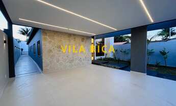 Imagem 4: CASA MODERNA COM 4 QUARTOS, 400m², PISCINA, CHURRASQUEIRA, EM CONDOMINIO FECHADO NA RUA 3C