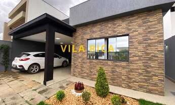 Imagem 2: CASA MODERNA COM 3 SUÍTES SENDO UMA MASTER COM CLOSET, SALA PÉ DIREITO DUPLO COM DOIS AMBI