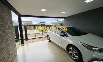 Imagem 5: CASA MODERNA COM 3 SUÍTES SENDO UMA MASTER COM CLOSET, SALA PÉ DIREITO DUPLO COM DOIS AMBI