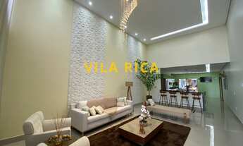 Imagem 7: CASA MODERNA COM 3 SUÍTES SENDO UMA MASTER COM CLOSET, SALA PÉ DIREITO DUPLO COM DOIS AMBI