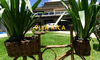 Imagem 5: CASA COM 5 SUITES, MODERNA DENTRO DE CONDOMINIO, PISCINA AQUECIDA, COM LOTE DE 800M², NA R