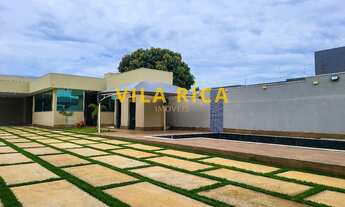 Imagem 3: CASA MODERNA COM 4 SUITES, CHURRASQUEIRA PISCINA, EM CONDOMINIO FECHADO NA RUA 10 B DE VIC