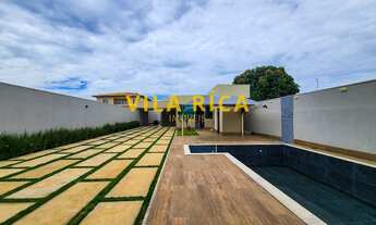 Imagem 4: CASA MODERNA COM 4 SUITES, CHURRASQUEIRA PISCINA, EM CONDOMINIO FECHADO NA RUA 10 B DE VIC