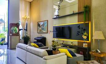 Imagem 4: CASA MODERNA DE ALTO PADRÃO, 04 SUITES, DENTRO DE CONDOMINIO, PÉ DIREITO DUPLO, COZINHA PL