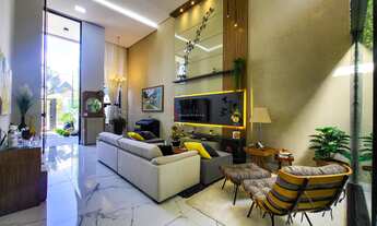 Imagem 6: CASA MODERNA DE ALTO PADRÃO, 04 SUITES, DENTRO DE CONDOMINIO, PÉ DIREITO DUPLO, COZINHA PL