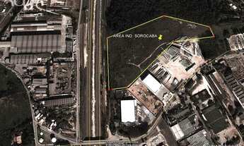 Imagem 3: Área localizada no distrito industrial de Sorocaba, com 257m² de frente para Rod. Antonio