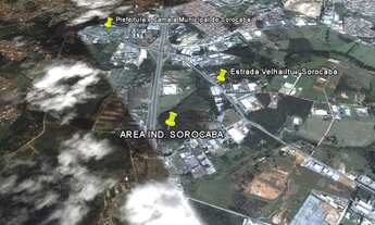 Imagem 2: Área localizada no distrito industrial de Sorocaba, com 257m² de frente para Rod. Antonio