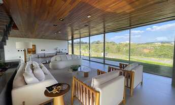 Imagem 4: Casa semi-mobiliada com 5 suítes, linda vista, ambientes integrados e terreno de 3800m2 à