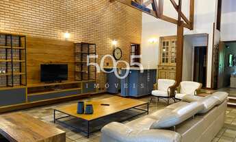 Imagem 5: Casa mobiliada para locar no Condomínio City Castello, com 5 quartos, piscina e campo de f