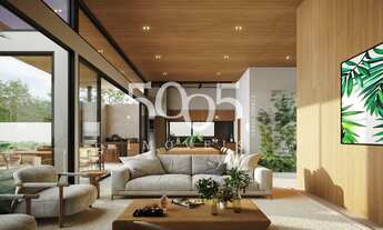 Imagem: Casa de esquina térrea, com muita integração