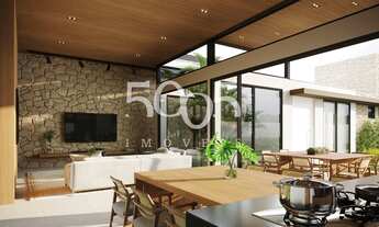 Imagem 3: Casa de esquina térrea, com muita integração, ventilação natural, espaços bem iluminados e