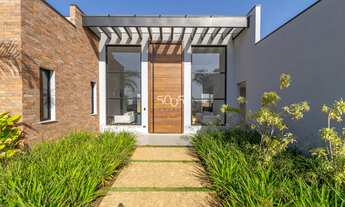 Imagem 3: Projeto contemporâneo mobiliado por Maria Pia Casa com 2.123m2 de terreno e 550m2 de const