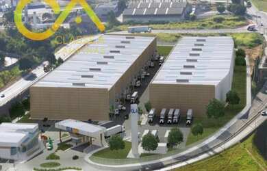 Imagem 2: Galpão modular para locação dentro de condomínio logístico industrial no Distrito Industri