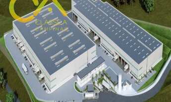 Imagem: Galpão modular para locação dentro de