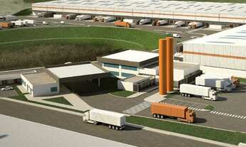 Imagem: Galpão modular em condomínio logístico