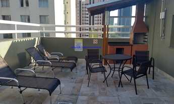 Imagem 3: Área comum com Piscina, Salão de festas, Churrasqueira e Sauna. Excelente localização, a