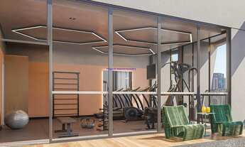 Imagem 4: Apartamento Studio 26m², 01 dormitório e 01 banheiro; (fotos ilustrativas, entrega previst