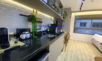 Imagem 4: Apartamento Studio MOBILIADO 21m², 01 dormitório e 01 banheiro. Condomínio com portaria