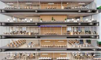 Imagem 5: Laje Comercial 973,17m², 04 banheiros e 09 vagas na garagem. Condomínio com recepção e se