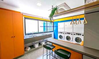 Imagem 4: Apartamento 29m², 01 dormitório e 01 banheiro; (Fotos ilustrativas). Condomínio com porta