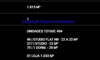 Imagem 5: Apartamento Studio 26m², 01 dormitório e 01 banheiro; (Fotos ilustrativas, entrega previst