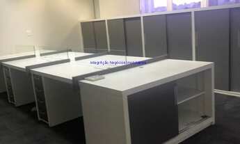 Imagem 5: Conjunto Comercial 132m², 02 banheiros e 04 vagas na garagem. Condomínio com Recepção e