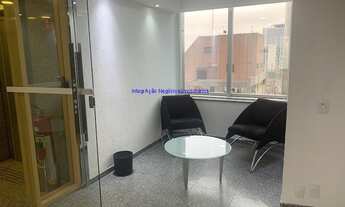 Imagem 5: Laje Comercial 533m², copa, 08 banheiros e 12 vagas na garagem. Condomínio com recepção e