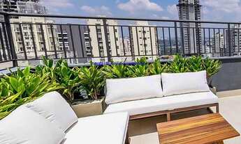 Imagem 3: Apartamento 30m², 01 dormitório e 01 banheiro. Condomínio com portaria, segurança, salão