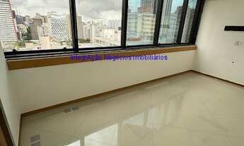 Imagem 6: Conjunto comercial 202,76m², 04 banheiros e 05 vagas de garagem. Condomínio com recepção