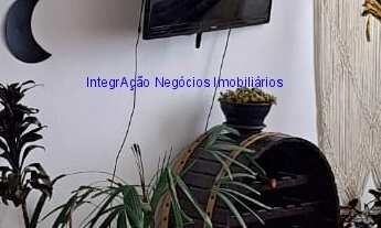 Imagem 7: Apartamento 54m², 01 dormitório e 02 banheiros. Condomínio com churrasqueira, pequena áre