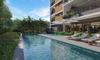 Imagem 2: Apartamento 219,25m², 03 dormitórios (sendo suítes), 04 banheiros e 04 vagas de garagem;