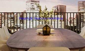 Imagem 5: Apartamento 277,91m², 04 dormitórios (sendo suítes), 05 banheiros e 04 vagas de garagem;