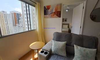 Imagem 7: Apartamento 41m², 01 dormitório e 01 banheiro. Condomínio com segurança, piscina, academi