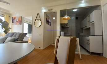 Imagem 6: Apartamento 41m², 01 dormitório e 01 banheiro. Condomínio com segurança, piscina, academi