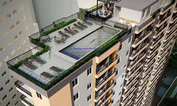 Imagem 2: Apartamento Studio 38m², 01 dormitório, 01 banheiro e 01 vaga de garagem; (Fotos ilustrati