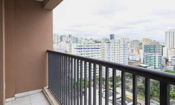 Imagem 2: Apartamento 35m², 01 dormitório e 01 banheiro. Condomínio com portaria, segurança, piscin