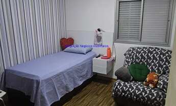 Imagem 6: Apartamento 100m², 03 dormitórios e 02 banheiros. Condomínio com portaria, churrasqueira