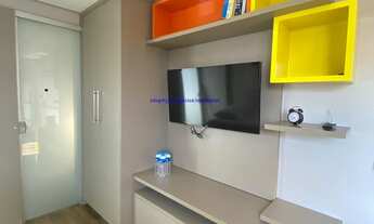 Imagem 5: Apartamento MOBILIADO 27 m², 01 dormitório, 01 banheiro e 01 vaga na garagem. Condomínio