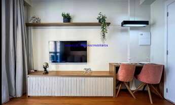 Imagem 3: Apartamento MOBILIÁDO 31m², 01 dormitório, 01 banheiro e 01 vaga de garagem. Condomínio