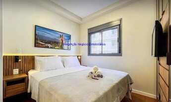 Imagem 6: Apartamento MOBILIÁDO 31m², 01 dormitório, 01 banheiro e 01 vaga de garagem. Condomínio