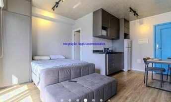 Imagem 5: Apartamento Studio 30m², 01 dormitório e 01 banheiro. Condomínio com portaria, segurança