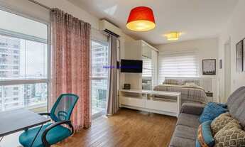 Imagem 7: Apartamento Studio 45m², 01 dormitório e 01 banheiro. Condomínio com portaria, segurança