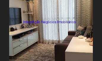 Imagem 2: Apartamento 57m², 02 dormitórios (sendo 01 suíte), 02 banheiros e 01 vaga de garagem. Con