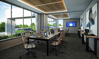 Imagem 7: Laje Comercial 440m², 01 copa, 2 banheiros e 04 vagas de garagem. Condomínio com Recepção