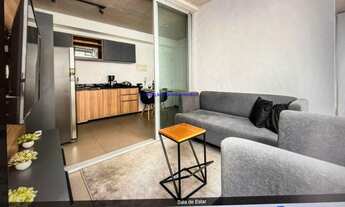 Imagem 5: Apartamento MOBILIÁDO 40m², 02 dormitórios e 02 banheiros. Condomínio com segurança, por