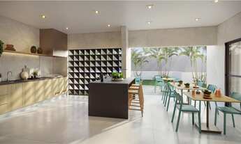 Imagem 6: Apartamento Studio 22,93m², 01 dormitório e 01 banheiro. Condomínio com segurança, porta