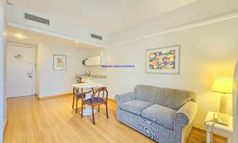 Imagem 4: Apartamento MOBILIADO 40m², 01 dormitório e 01 banheiro. Condomínio com portaria, piscin